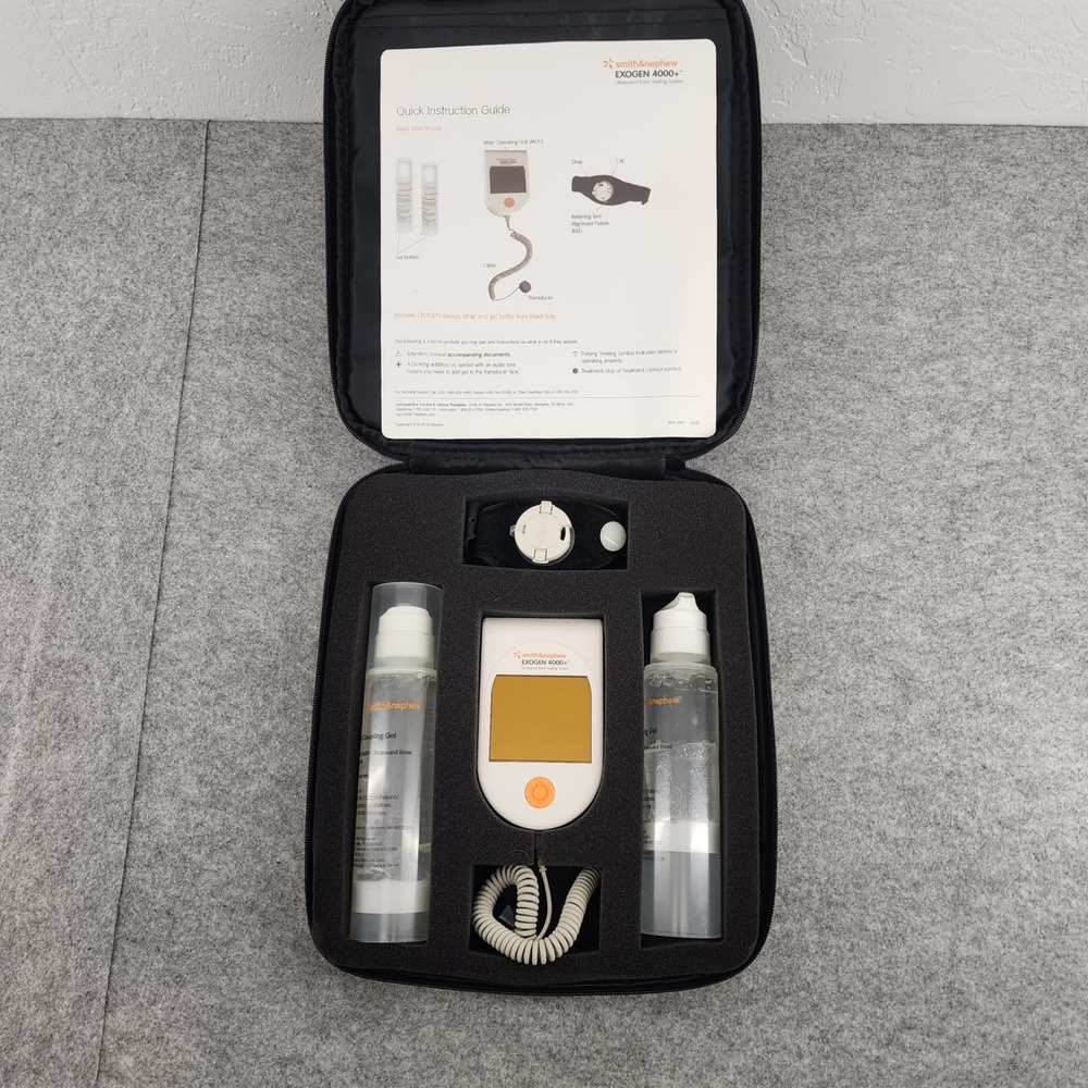 Smith & Nephew EXOGEN 4000+ Ultrasound Bone Healing System White Medical Device